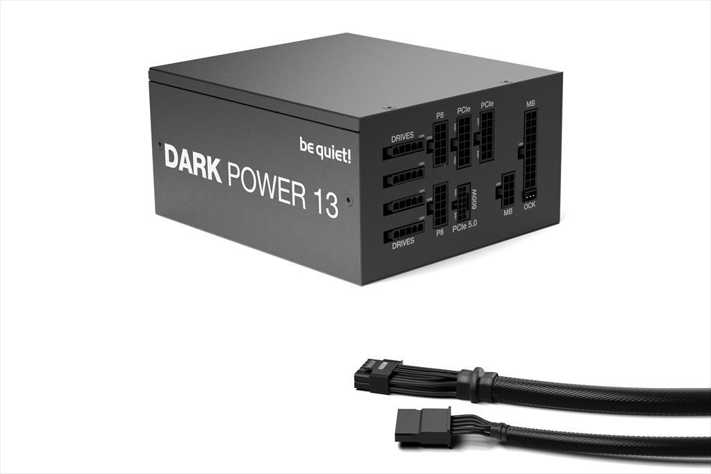 PSU 850W BE QUIET! DARK POWER 13 w/PCIe 5.0, 80 Plus TITANIUM FULL MODULAR, BN334 26232