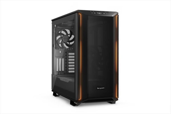 Case be quiet! atx mid-tower dark base 701, 3x140mm silent wings 4 pwm,fan controller, w/window, аrgb led illumination, black bgw58