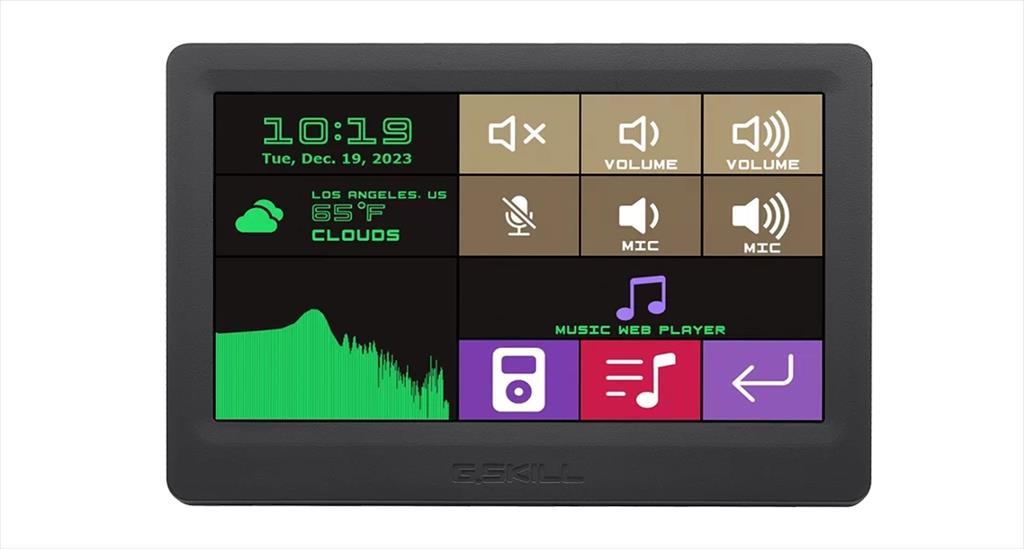 PC Command Panel WigiDash 7-inch IPS Touch Panel GD-A7PCCSK-WGD 56198
