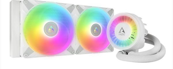 COOLERS CPU AIO ARCTIC LIQUID FREEZER III 280 White, 2x140mm P14 PWM PST A-RGB fans, ACFRE00151A
