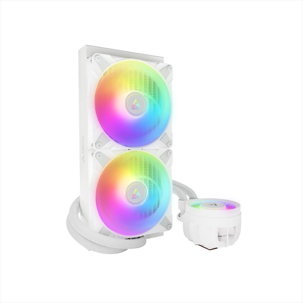 COOLERS CPU AIO ARCTIC LIQUID FREEZER III 280 White, 2x140mm P14 PWM PST A-RGB fans, ACFRE00151A 36519