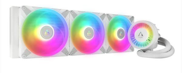 COOLERS CPU AIO ARCTIC LIQUID FREEZER III 420 White, 3x140mm P14 PWM PST A-RGB fans, ACFRE00153A