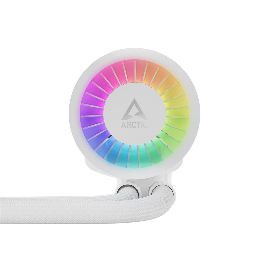 COOLERS CPU AIO ARCTIC LIQUID FREEZER III 420 White, 3x140mm P14 PWM PST A-RGB fans, ACFRE00153A 36521