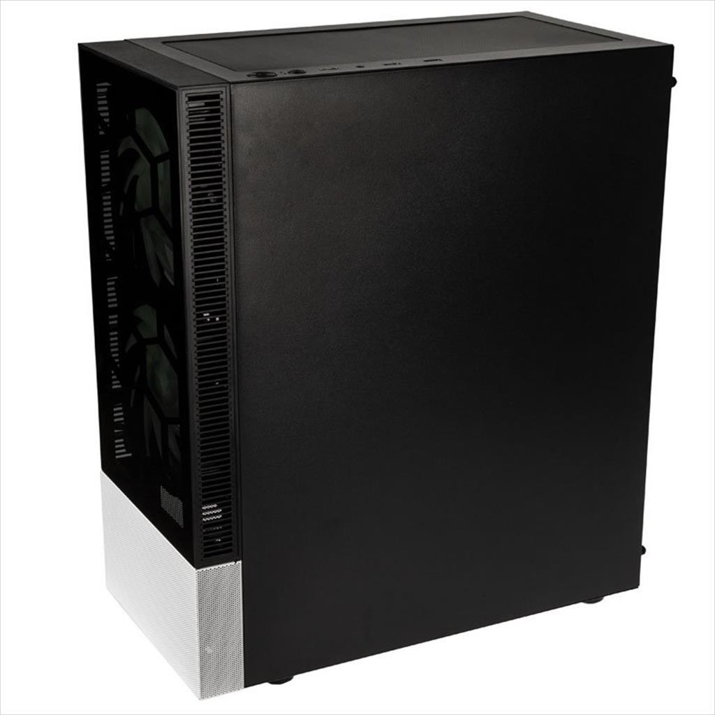 CASE KOLINK ATX OBSERVATORY MX Glass ARGB w/Tempered glass, 2x140mm, 3x120mm UMBRA A-RGB fan, w/o OD DVD, black/white 02456
