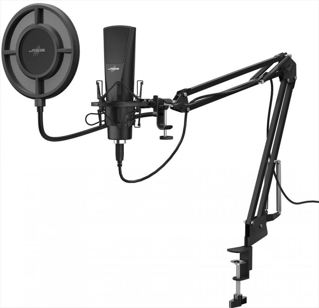MICROPHONE HAMA URAGE "STREAM 800 HD STUDIO" STREAMING w/tripod & arm 186020 51104