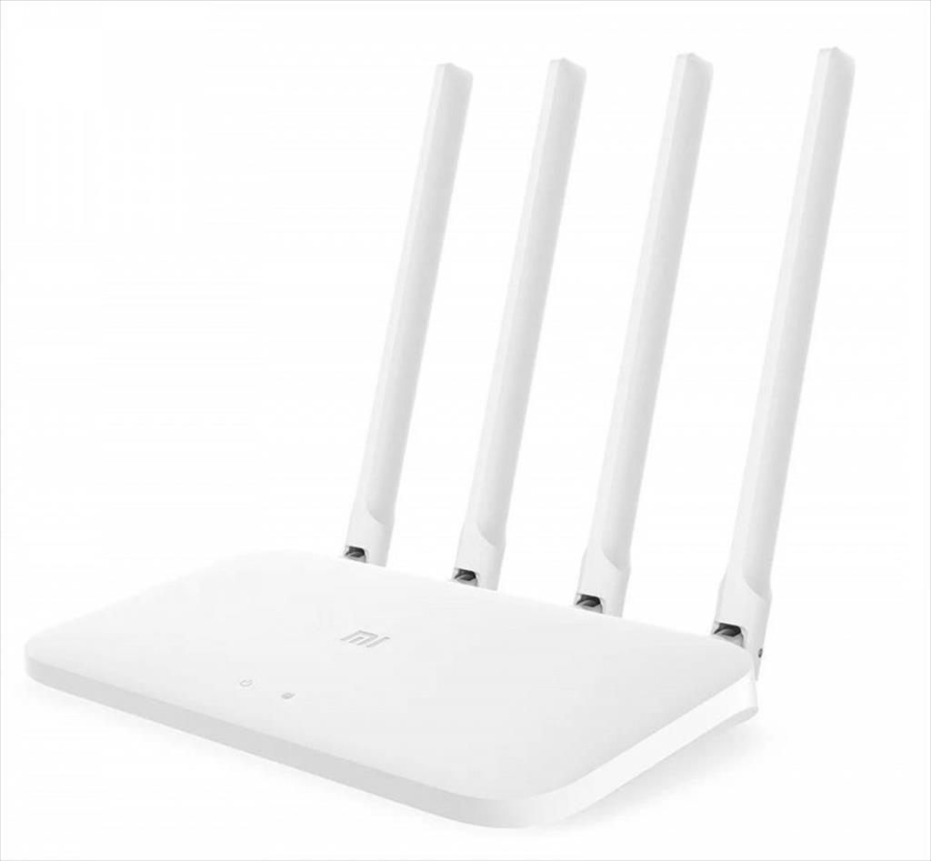 NET ROUTER WIRELESS AC1200 XIAOMI MI 4A w/ 4 antennas, x1 10/100 WAN port, x2 10/100 LAN ports, WHITE, DVB4230GL 17300