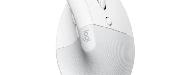 MOUSE WIRELESS LOGITECH LIFT VERTICAL ERGONOMIC OPTICAL FOR MAC w/ Bluetooth Logi Bolt, Off-White, 910-006477