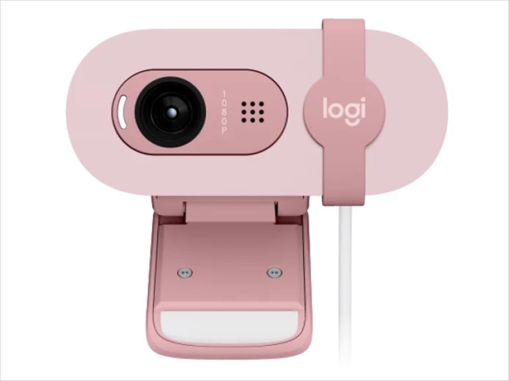 WEB CAMERA LOGITECH BRIO 100 1080p/30fps, USB, Rose, 960-001623 47078