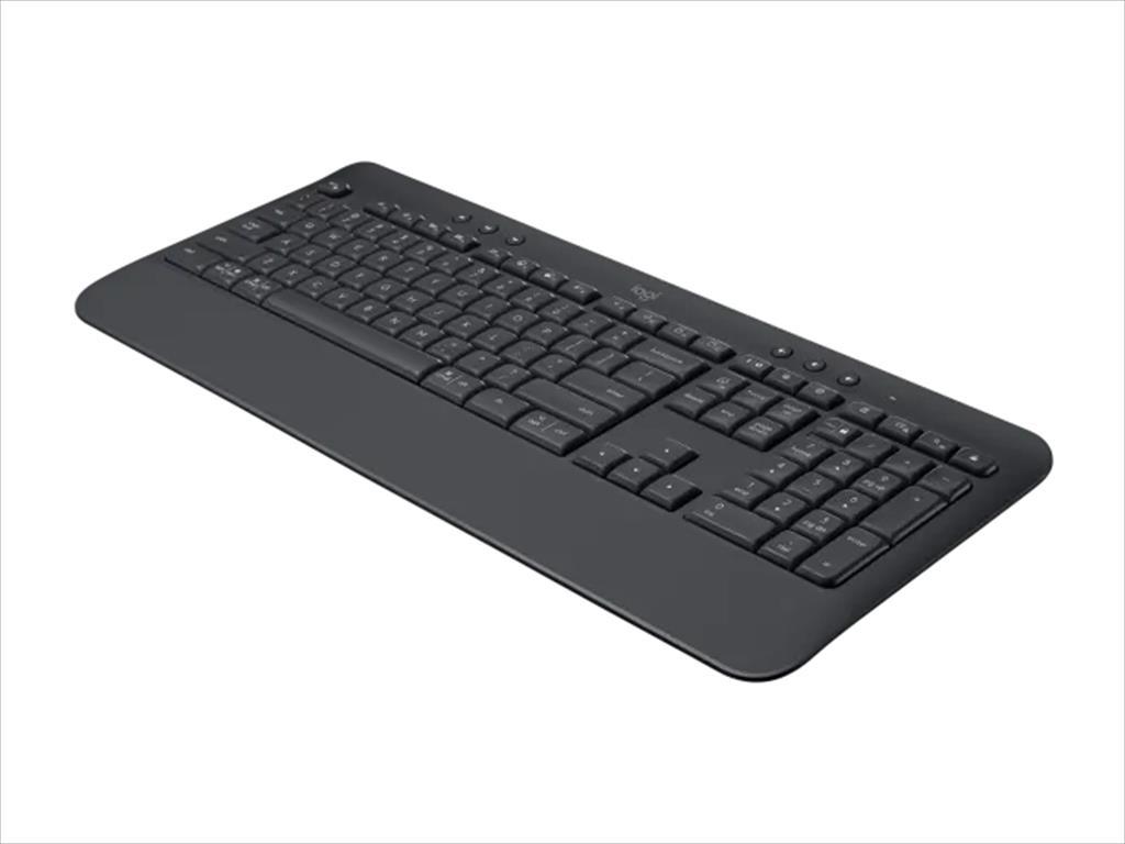 KEYBOARD WIRELESS LOGITECH K650 Logitech Bolt, w/Bluetooth, w/PalmRest, Graphite 920-010945 08660