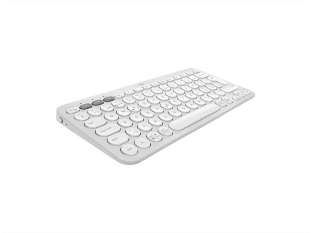 COMBO KEYBOARD AND MOUSE WIRELESS LOGITECH PEBBLE 2 COMBO White w/Bluetooth, Logitech Bolt, 920-012240 08666