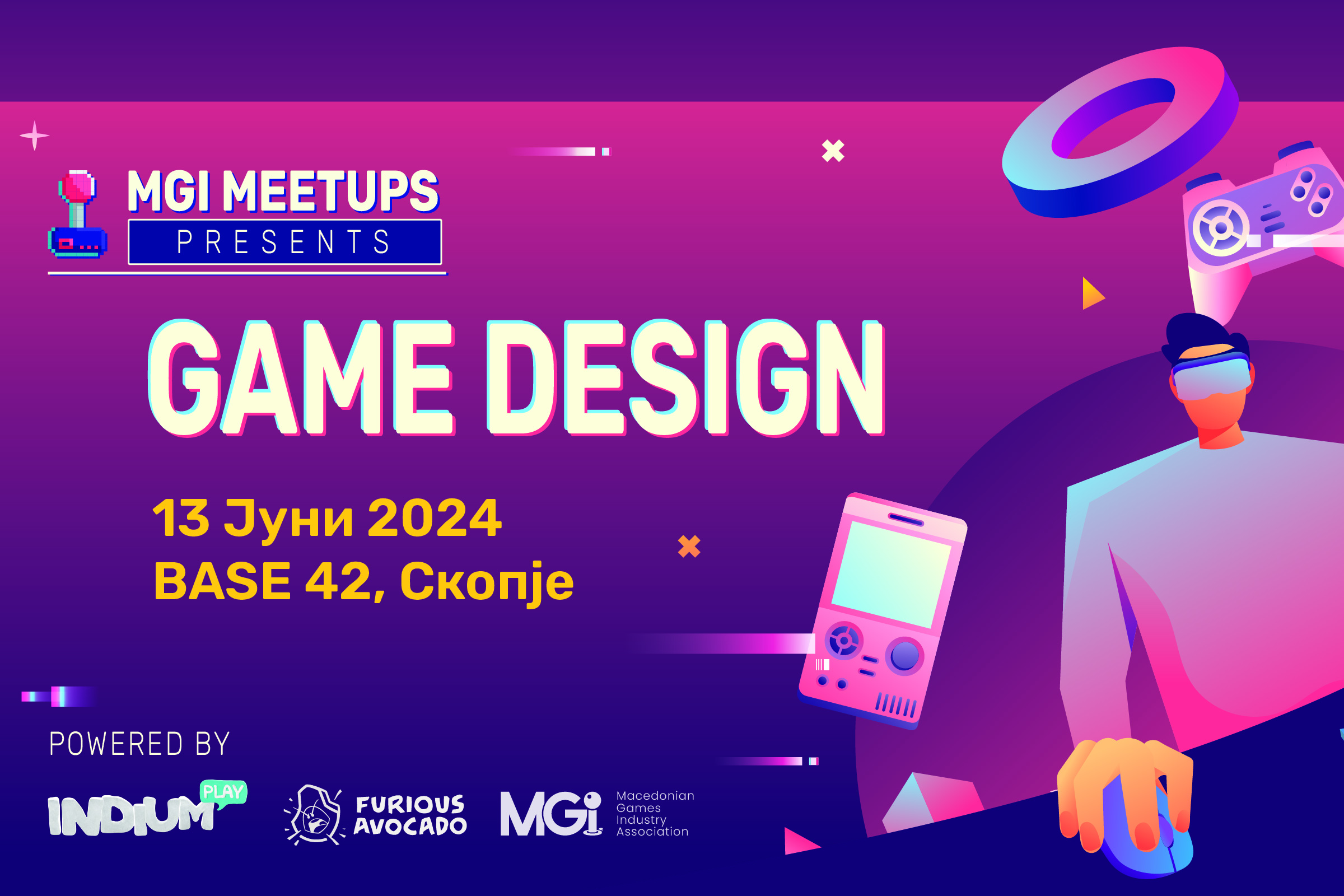 дизајн на видеоигри постер од MGI