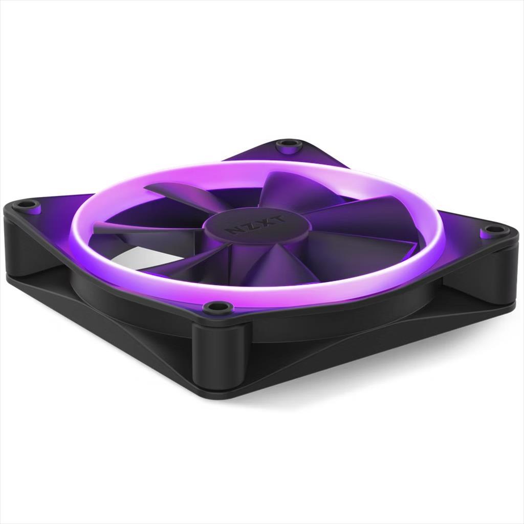 COOLERS CASE FAN 120mm NZXT F120 RGB BLACK , RF-R12SF-B1 36464