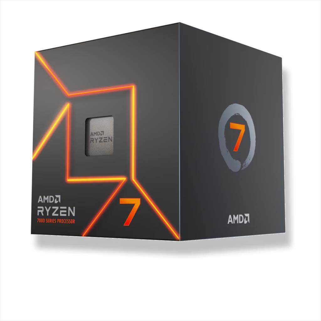 CPU AMD RYZEN 7 7700, 8 Core, 5,3GHz 40MB s.AM5 w/Radeon Graphics, TRAY, 100-000000592 15353
