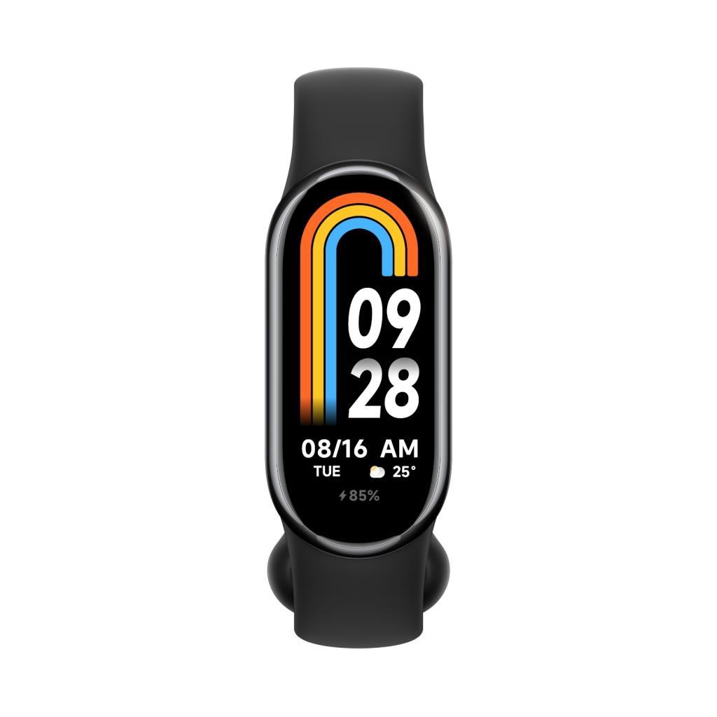 SMARTWATCH XIAOMI MI BAND 8 BLACK 1.62" AMOLED, BHR7165GL/5 43115