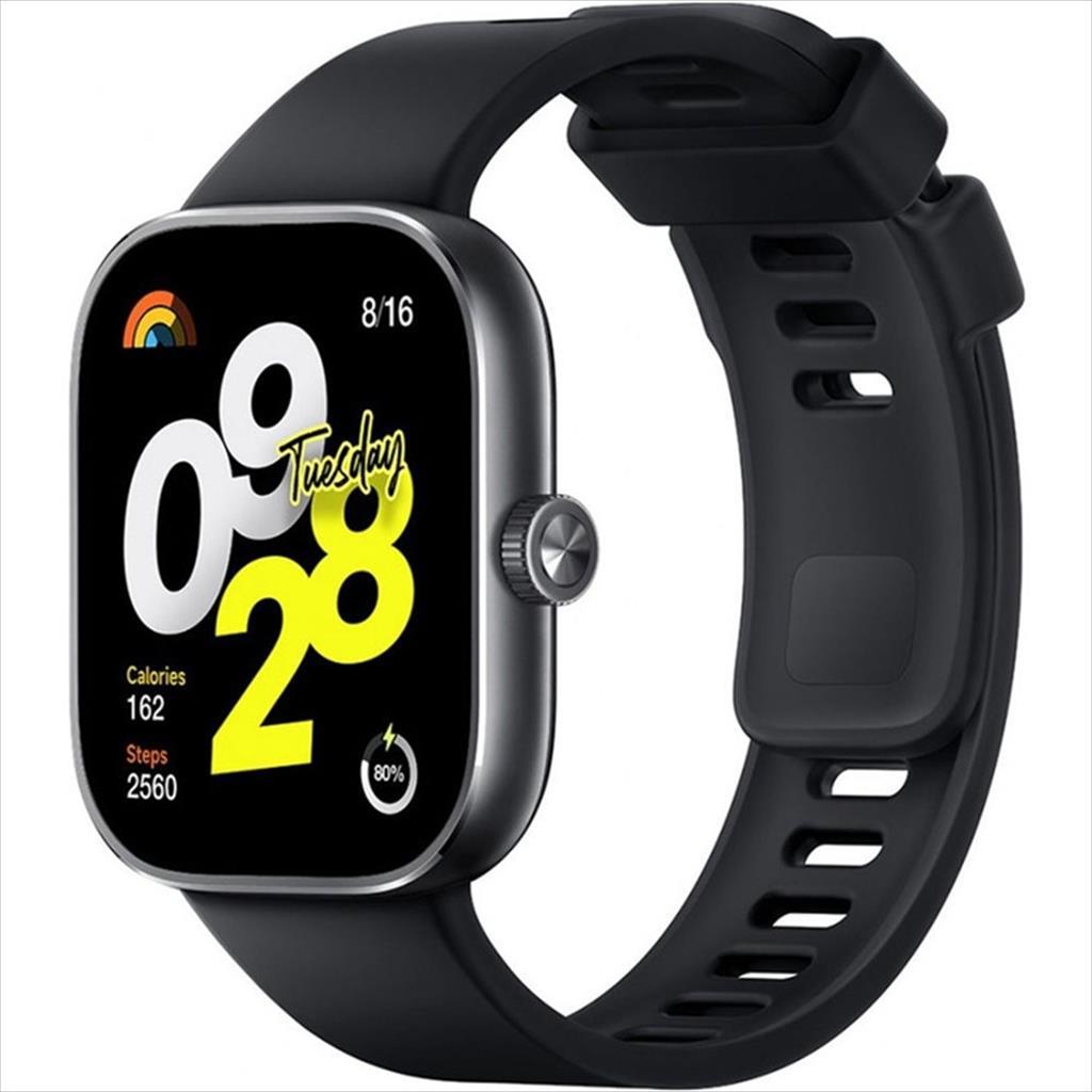 SMARTWATCH XIAOMI REDMI WATCH 4, 1.97" AMOLED display (150+ sports modes) OBSIDIAN BLACK 43118