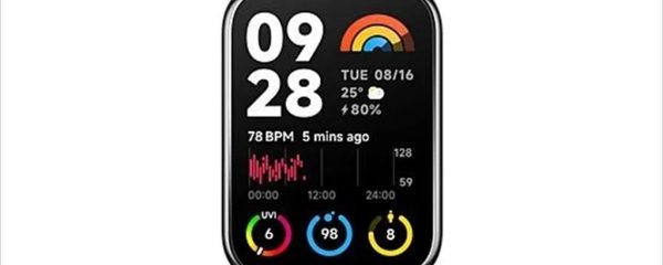 SMARTWATCH XIAOMI MI BAND 8 PRO LIGHT GRAY