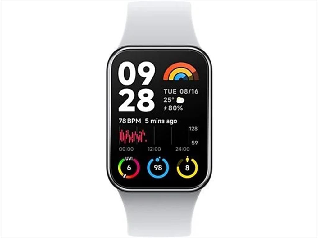SMARTWATCH XIAOMI MI BAND 8 PRO LIGHT GRAY 43120