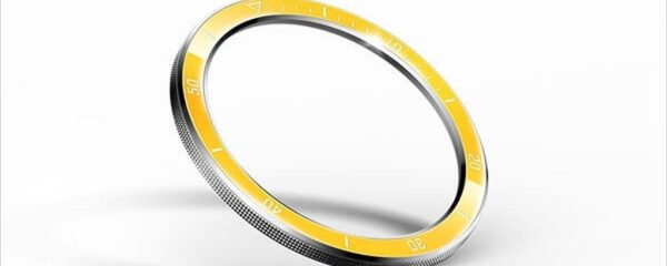 SMARTWATCH XIAOMI MI WATCH 3 BAZEL, CHROME YELLOW