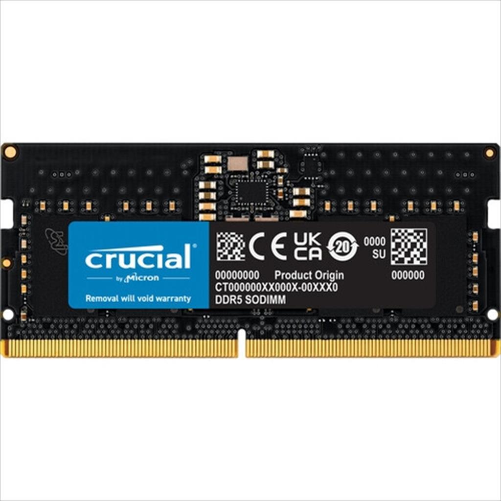 RAM SO-DIMM DDR5 8GB 4800MHz CL40 CRUCIAL, CT8G48C40S5 03585
