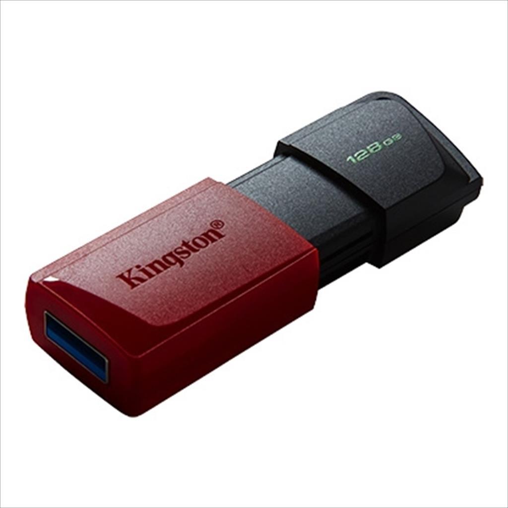 MEMORY USB 3.2 Gen1 128GB KINGSTON DATA TRAVELER EXODIA M, Black/Red , DTXM/128GB 25082