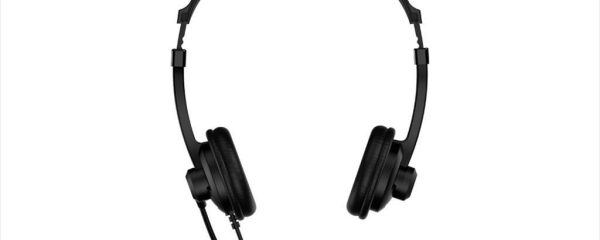 HEADPHONES GENIUS HS-230U Black w/microphone, USB Type-c