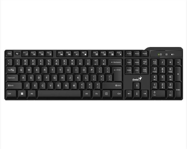 Keyboard wireless genius kb-7100x, black