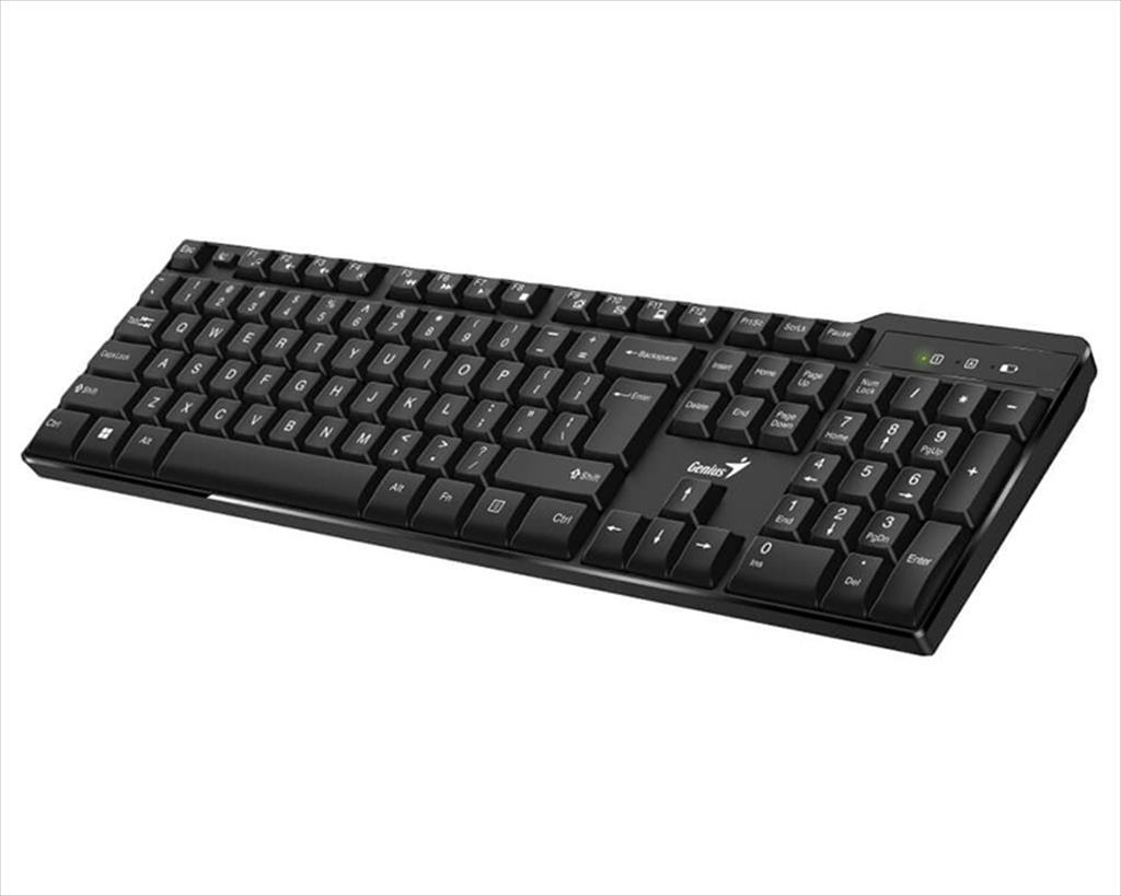 KEYBOARD WIRELESS GENIUS KB-7100X, Black 08696