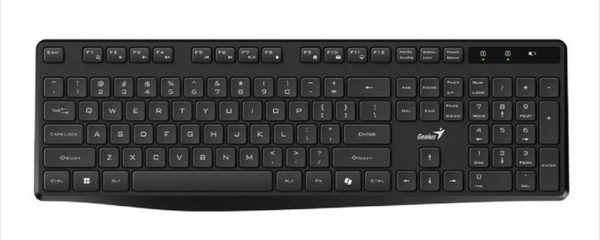 KEYBOARD WIRELESS GENIUS KB-7200, Black