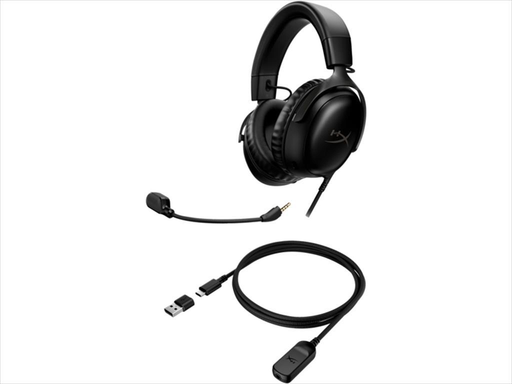 HEADPHONES HYPERX CLOUD III black w/microphone, 727A8AA 41291