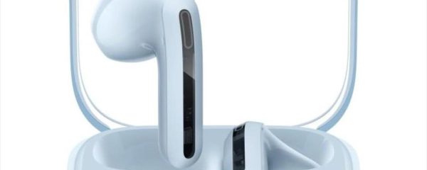 EARPHONES WIRELESS XIAOMI Redmi Buds 6 ACTIVE BLUETOOTH w/microphone, TRANSPARENT BLUE