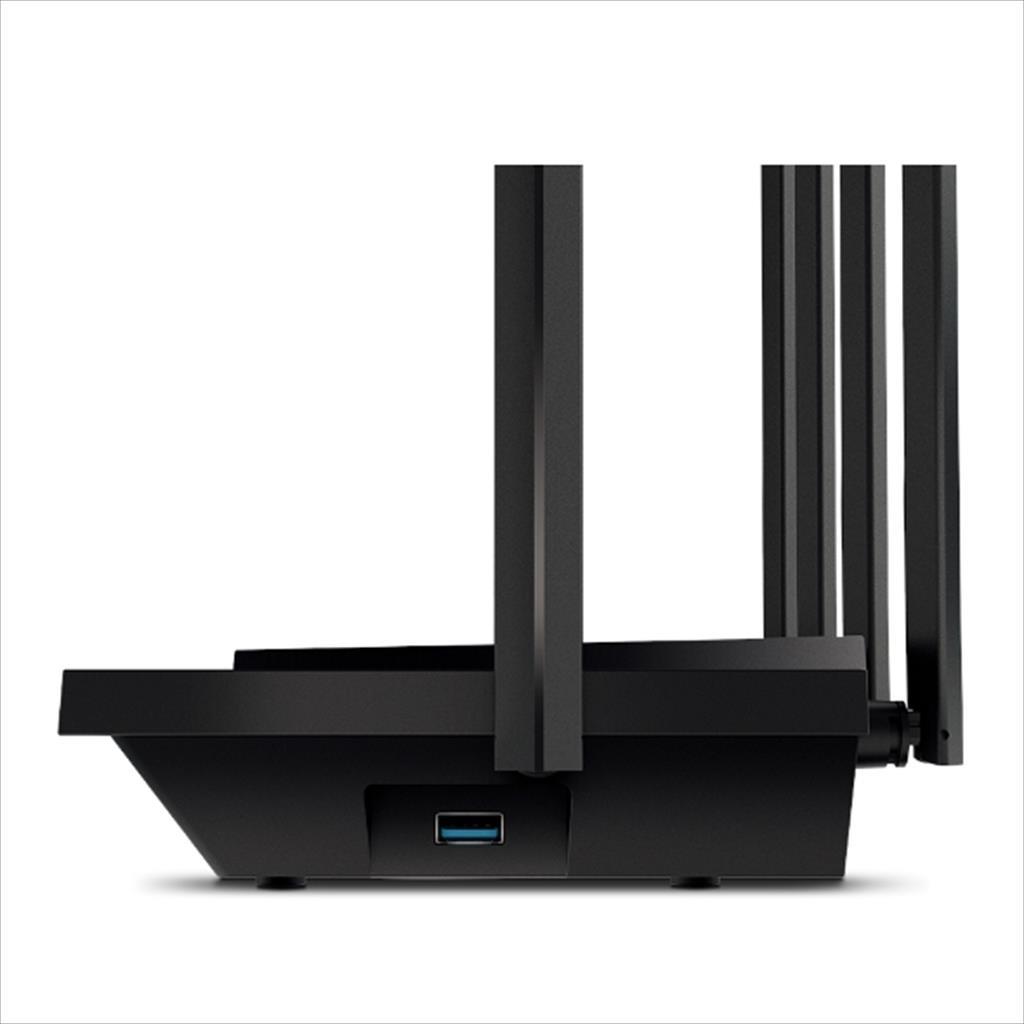 NET ROUTER Wireless TP-LINK ARCHER AX72, AX5400, Wi-Fi 6, Dual Band, 4xGb ports, 5GHz, MU-MIMO, w/ 6 antennas 17587