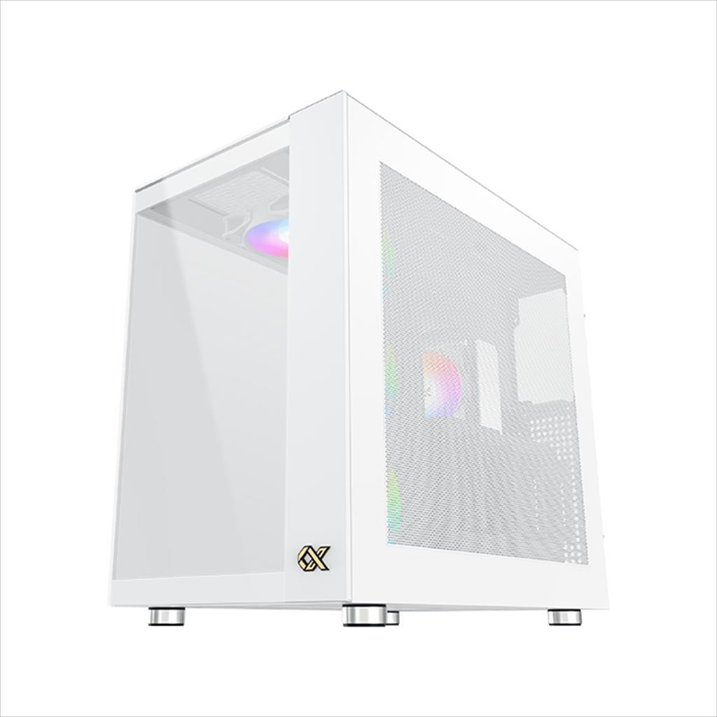 CASE XIGMATEK ATX mid-Tower AQUA ULTRA AIR ARCTIC WHITE w/2xTG, Top Mesh, Front ARGB LED strip, 7x120mm Z20A Arctic ARGB Galaxy II Fan Control Kit,EN41914 02472