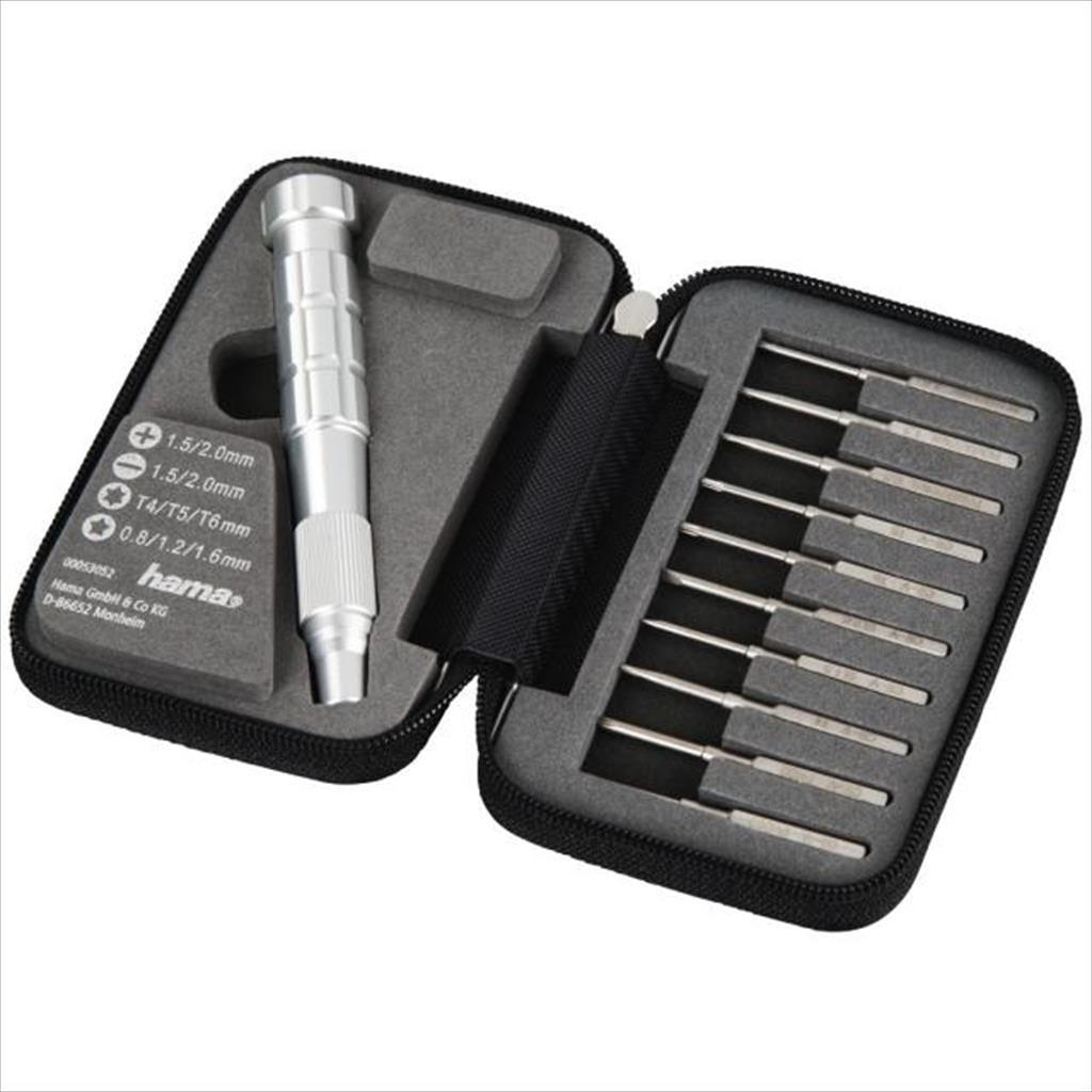 TOOL HAMA SCREWDRIVER Bit Set 10 bit, 53052 58429