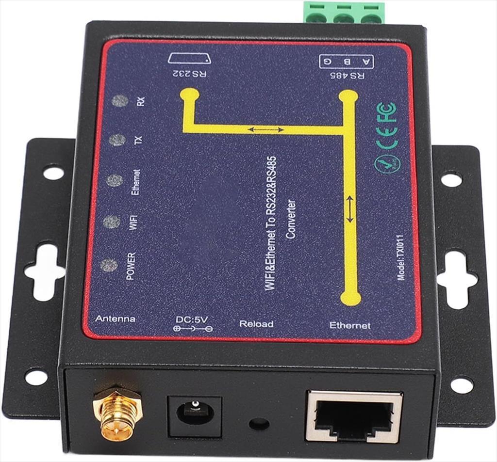 CONVERTOR WiFi TO RS232/RS485, DIEWU TXI011, Bi Directional, Chipset: TXIC/TX011 35290