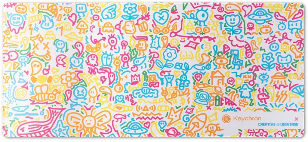 MOUSEPAD KEYCHRON Desk Mat Graffity Party 900x400x3 DM-5 07515
