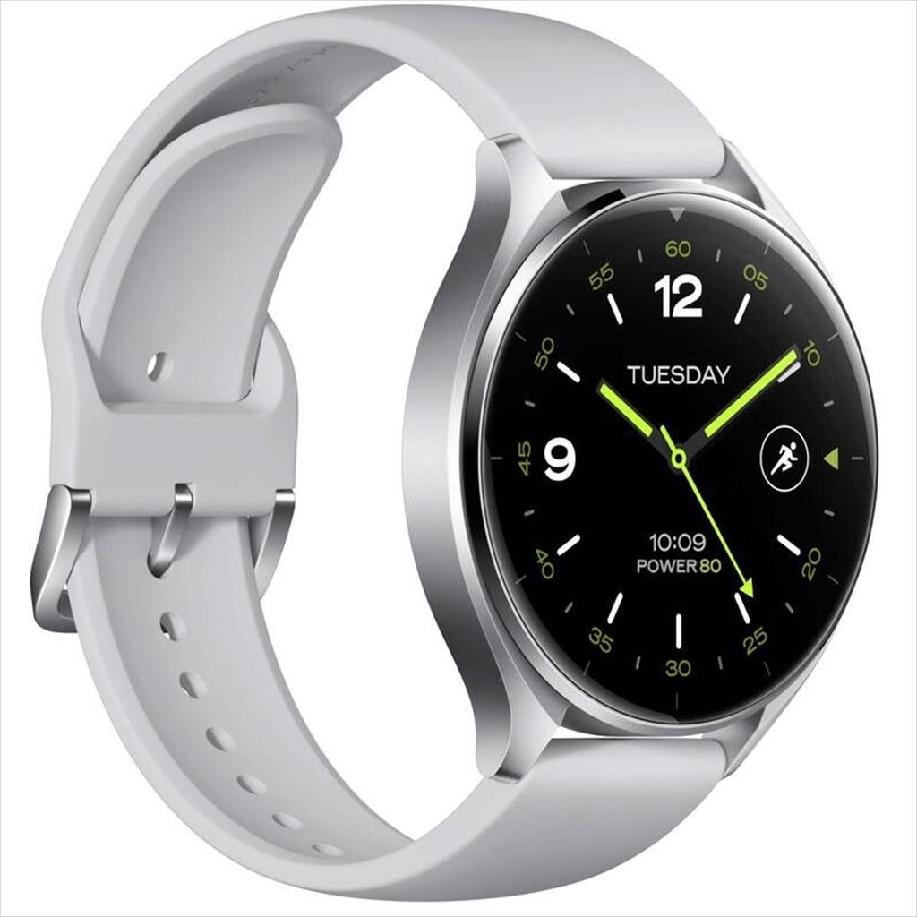SMARTWATCH XIAOMI WATCH 2 1.43" AMOLED display (160 sports modes), Google Wear OS, SILVER 43156