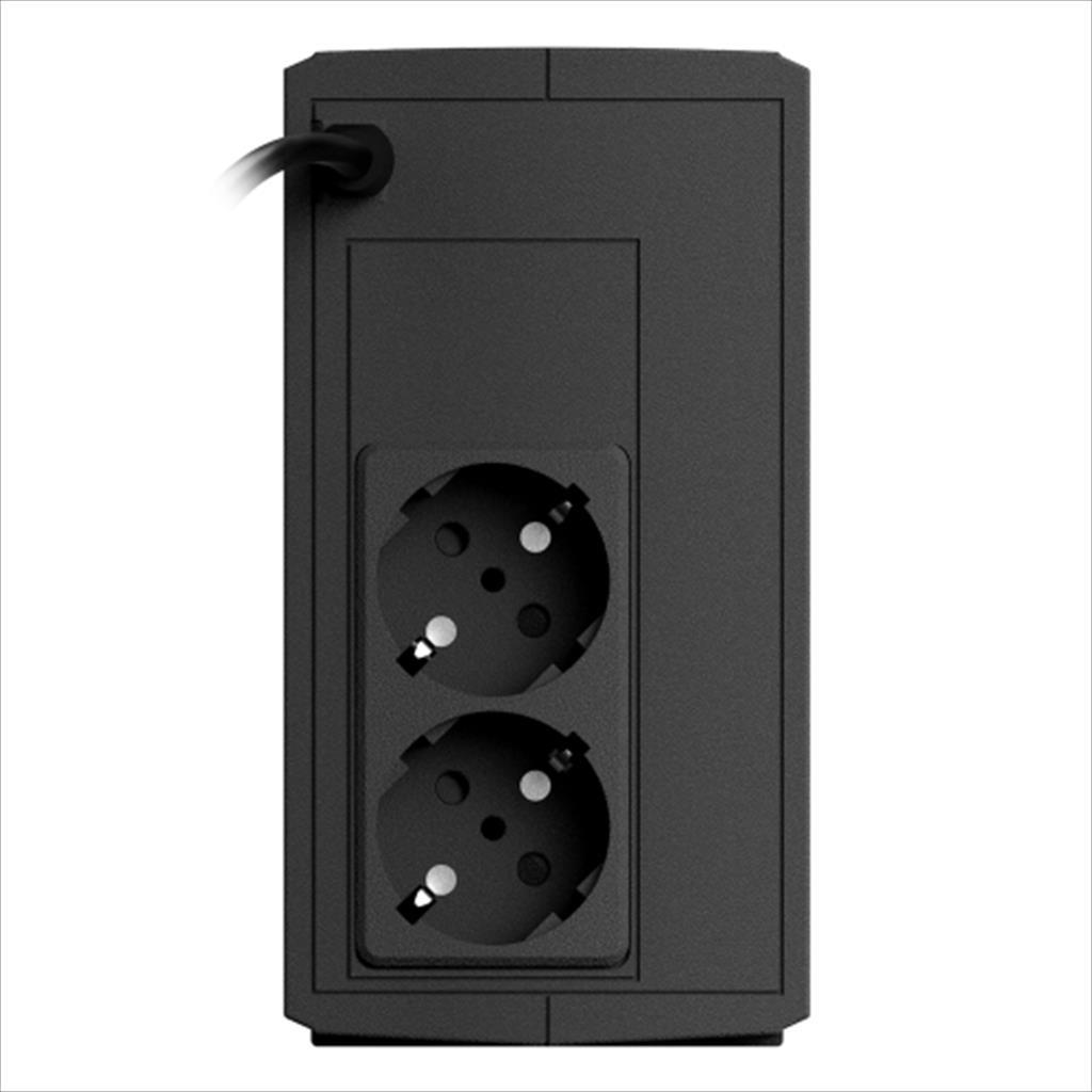 UPS 600VA/360W NJOY KEEN 2xSCHUKO, Battery backup & Surge protection 12061