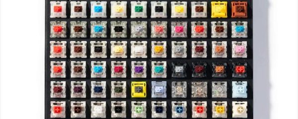 KEYBOARD ACCESSORY SWITCH TESTER 100 MAX EDITION (including  9 Keychron, 6 Cherry, 41 Gateron, and 44 Kailh switches), Z150