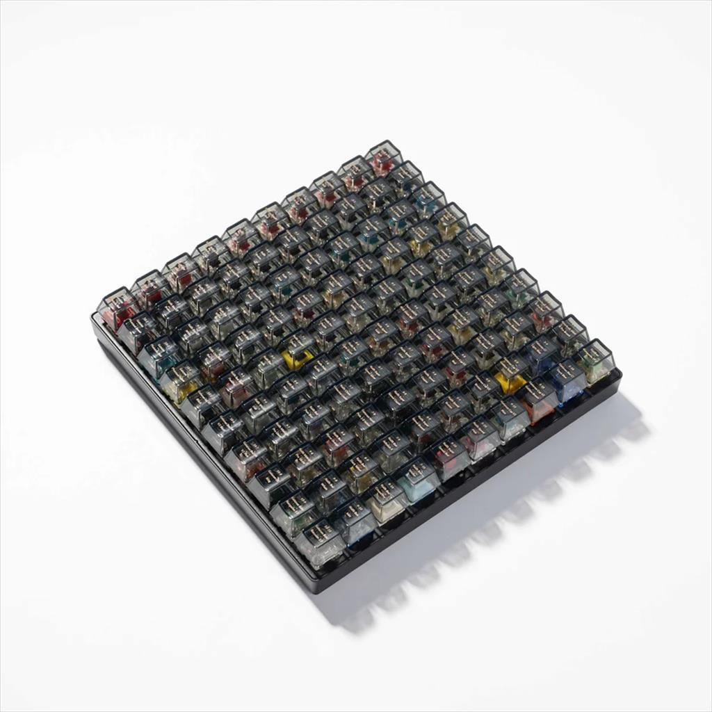 KEYBOARD ACCESSORY SWITCH TESTER 100 MAX EDITION (including 9 Keychron, 6 Cherry, 41 Gateron, and 44 Kailh switches), Z150 08677