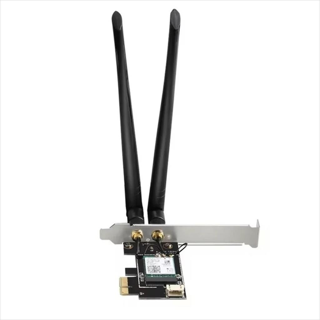 NET LAN WIRELESS PCI-E 3000Mbs Dual Band WiFi 6 DIEWU TXA076 Chipset: Intel/ AS200 17571