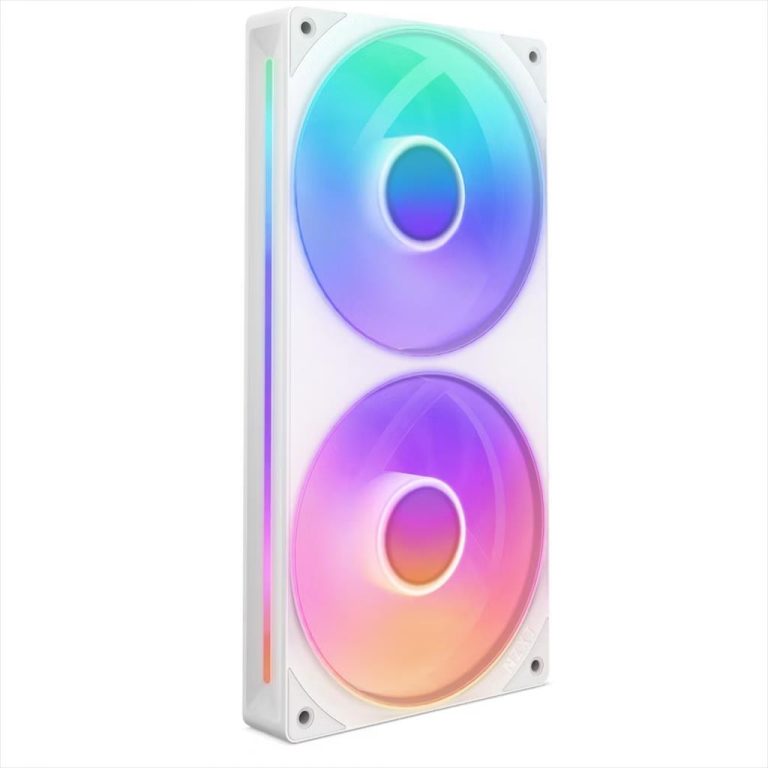 COOLERS CASE FAN 240mm NZXT F240 SINGLE FRAME RGB CORE White PWM, 2.400 RPM, RF-U24HF-W1