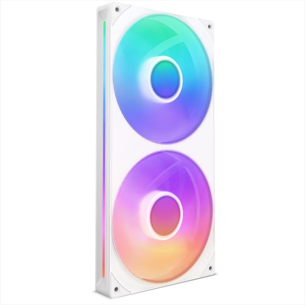 COOLERS CASE FAN 280mm NZXT F280 SINGLE FRAME RGB CORE White PWM, 2.000 RPM, RF-U28HF-W1 36639