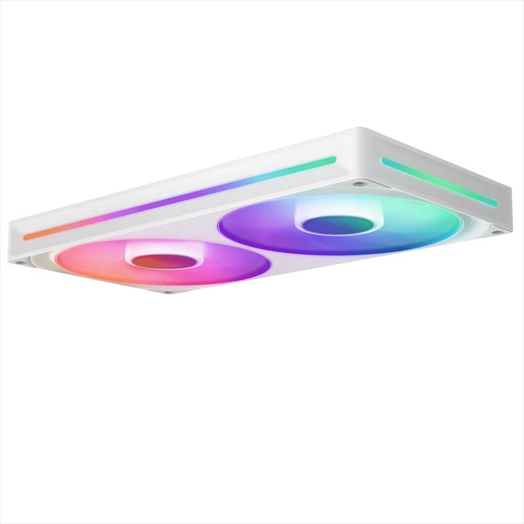 COOLERS CASE FAN 280mm NZXT F280 SINGLE FRAME RGB CORE White PWM, 2.000 RPM, RF-U28HF-W1 36639