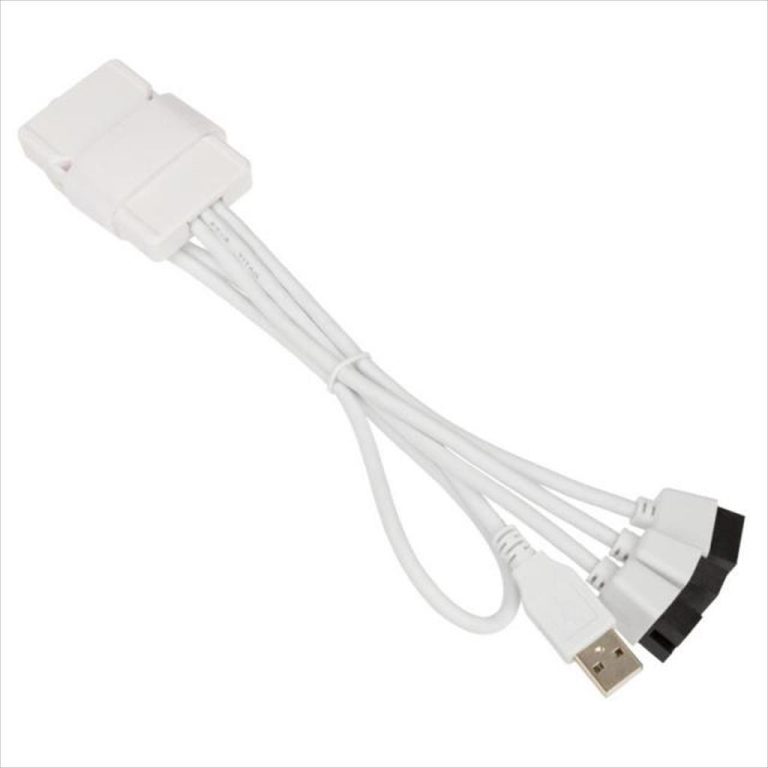 USB HUB 2.0, 3 INTERNAL, 1-to-3 Hub (Type A Male Port) LIAN LI  WHITE, PW-U2TPAW