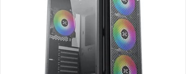 CASE XIGMATEK ATX mid-Tower GAMING X BLACK w/TG, metalic mesh FP, 4x120mm X24F FIXED RGB, EN46621
