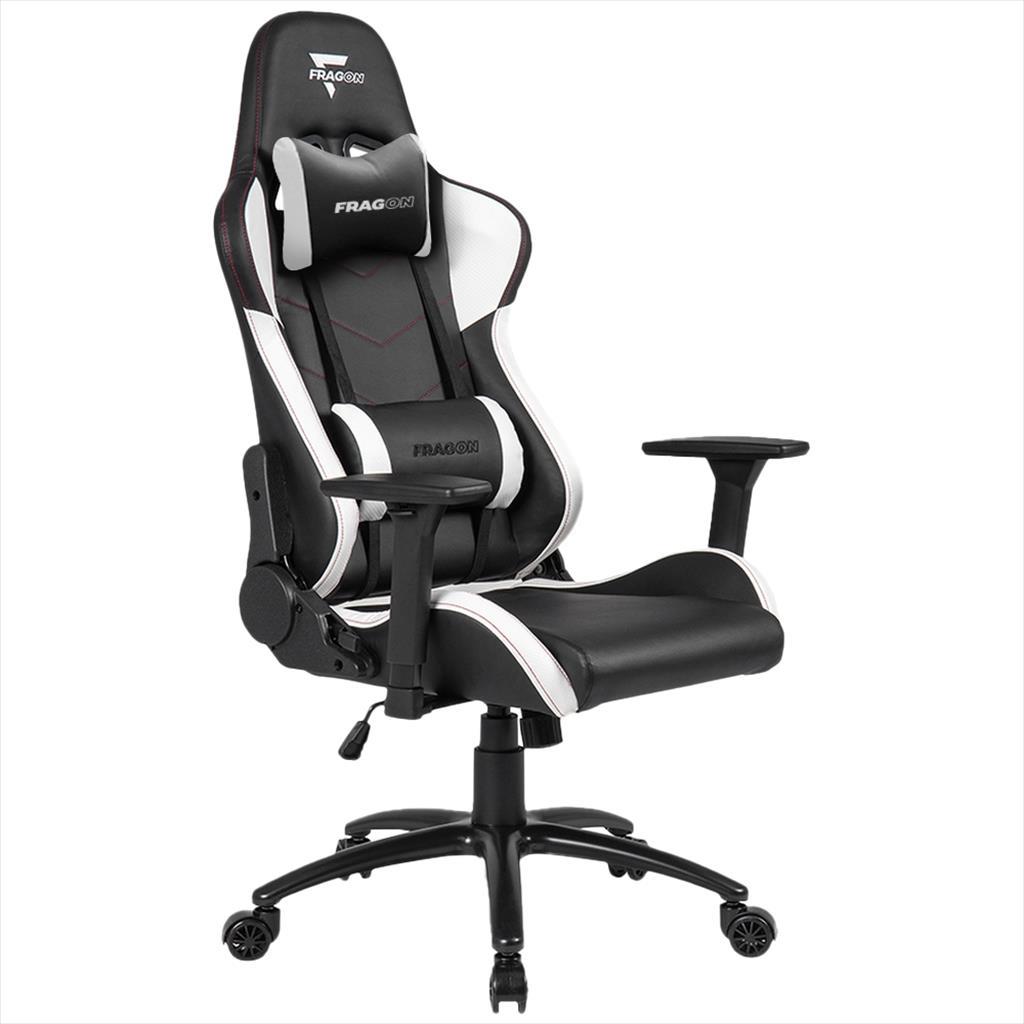 GAMING CHAIR FragON 3X BLACK/WHITE 56235