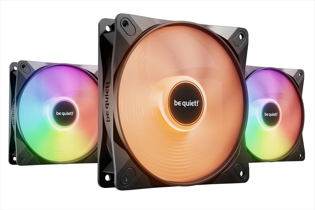 COOLERS CASE FAN 3x120mm BE QUIET! LIGHT WINGS LX PWM high-speed 3-Pack 2.100rpm, rifle-bearing, BL124 36580