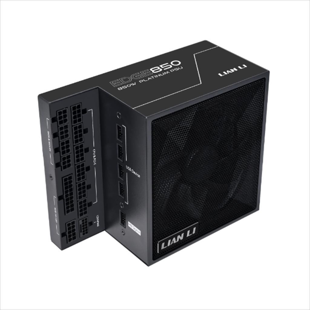 PSU 850W LIAN LI EDGE 850 80+ PLATINUM, (L-Shape, w/x4 USB 2.0 headers), FULL MODULAR BLACK 26280