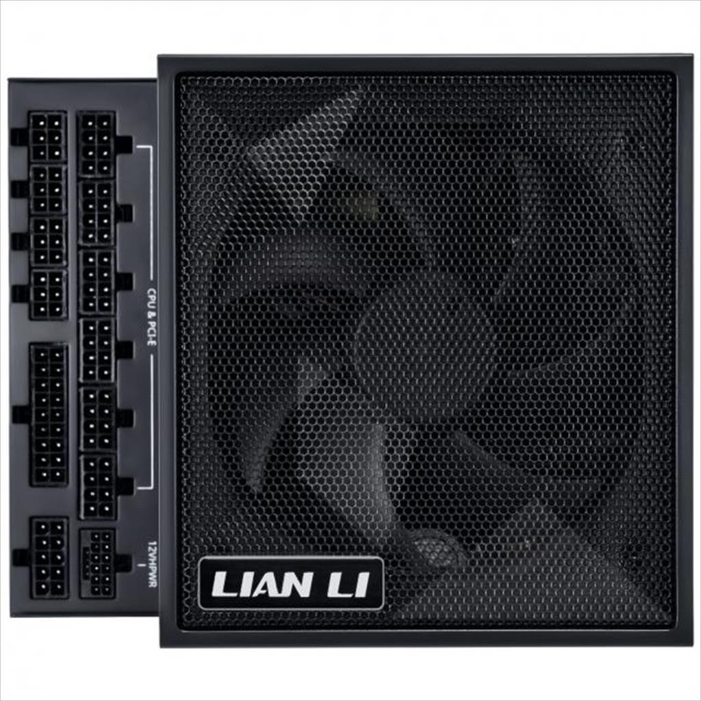 PSU 1000W LIAN LI EDGE EG1000 80+ PLATINUM, PCIe 5.1 (L-Shape, w/x4 USB 2.0 headers), FULL MODULAR Black 26282