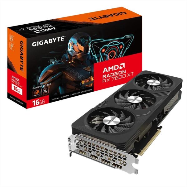 VGA GIGABYTE RX7600 XT GAMING OC 16GB GDDR6, 2xHDMI, 2xDP, GV-R76XTGAMING OC-16GD 21734